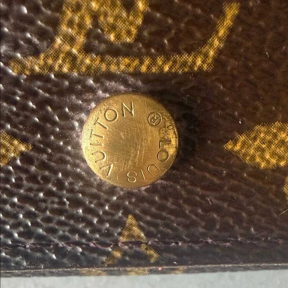 Louis Vuitton Monogram Porte Monnaie Billets Tresor Wallet Crossbody Conversion✨ - Picture 2 of 12